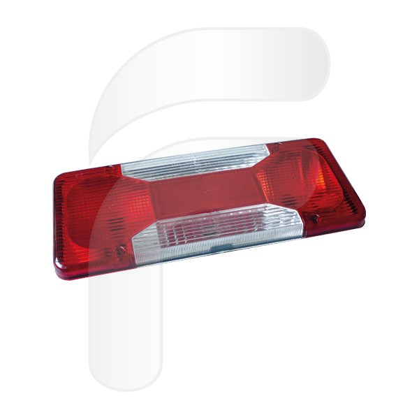 REAR LAMPS LENS WITHOUT TRIANGLE IVECO LEFT